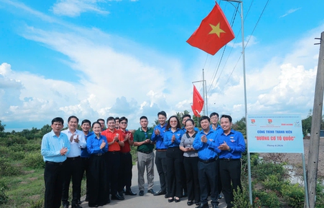 Khánh thành "Đường cờ Tổ quốc" tại Tây Ninh