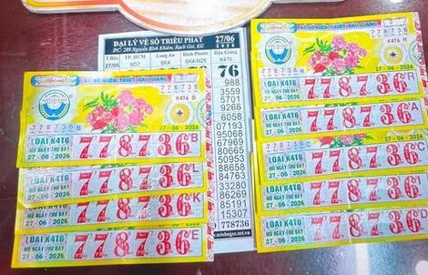 Ba giải độc đắc xổ số miền Nam lộ diện tại 2 địa phương