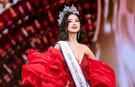 Nhan sắc người đẹp Myanmar đăng quang Hoa hậu Văn hóa thế giới 2026