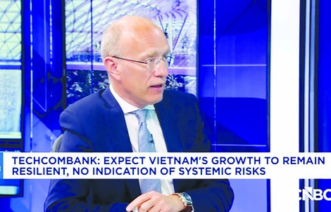 CEO Techcombank: Biến động năng lượng toàn cầu không làm chệch hướng tăng trưởng của Việt Nam