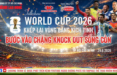 Talkshow "World Cup 2026: Vòng bảng kịch tính - knock-out sống còn"