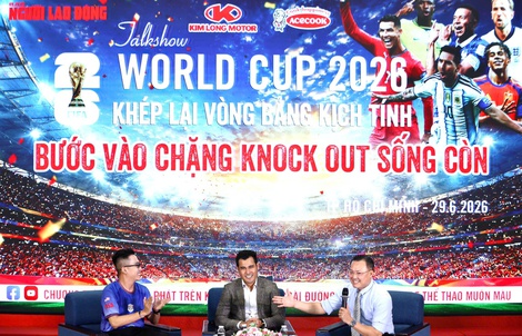 Talkshow "World Cup 2026: Vòng bảng kịch tính - knock-out sống còn"