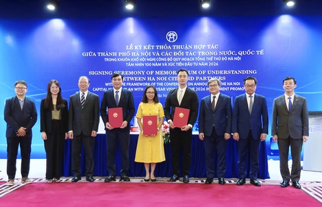 Hà Nội và Grab Việt Nam hợp tác phát triển đô thị thông minh, chuyển đổi số