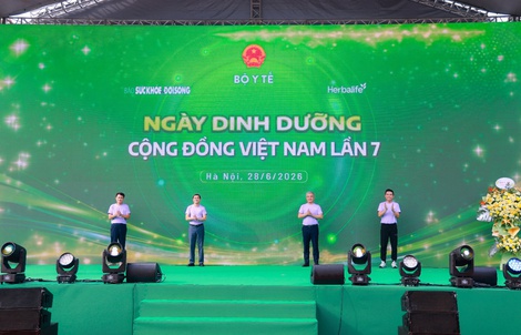 Herbalife Việt Nam đồng hành tổ chức Ngày Dinh dưỡng cộng đồng Việt Nam lần 7 tại Hà Nội