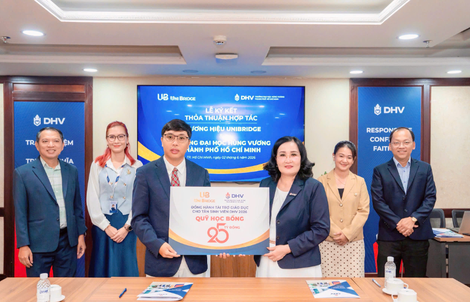 Trường ĐH Hùng Vương TPHCM hợp tác UniBridge hỗ trợ học phí tuyển sinh 2026