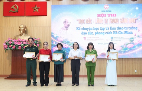 TPHCM: Những câu chuyện về Bác lan tỏa tinh thần đoàn kết ở phường Bình Thạnh