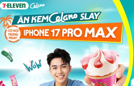 Unlock hè này với kem ngon, quà xịn từ Celano x 7-Eleven