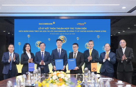 SACOMBANK và LPBS ký kết hợp tác toàn diện, gia tăng tiện ích và trải nghiệm cho khách hàng