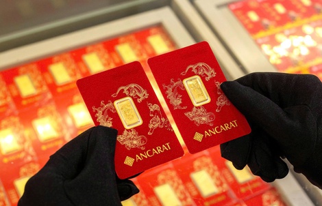 Sáng 5-6, giá vàng miếng SJC, vàng nhẫn về mức thấp nhất tính từ đầu năm 2026