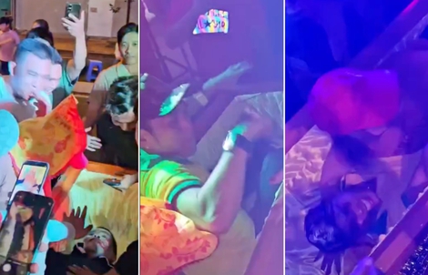 Xác minh clip nhóm người có hành vi kỳ quái với chiếc quan tài