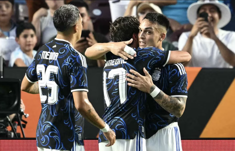 Tuyển Argentina thắng dễ Honduras dù vắng Messi