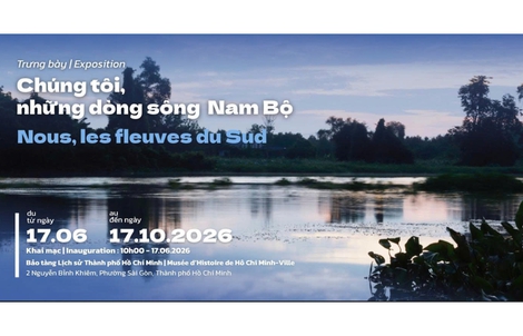 Trưng bày về những dòng sông Nam Bộ
