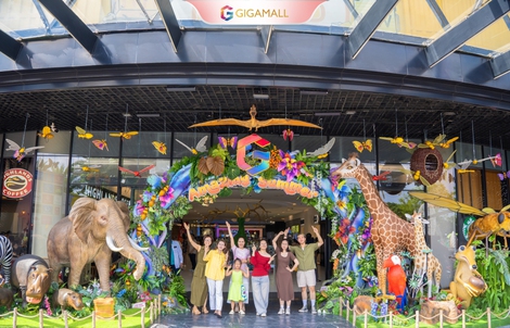 Từ rừng xanh đến vũ trụ công nghệ: Mùa hè kỳ thú đang chờ bạn tại Gigamall