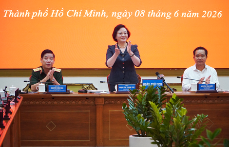 Phó Thủ tướng Phạm Thị Thanh Trà chủ trì hội thảo về mộ liệt sĩ tập thể tại công viên Lê Thị Riêng