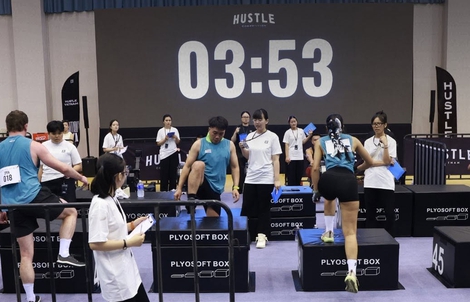 150 VĐV tham dự giải đấu fitness tại TP HCM