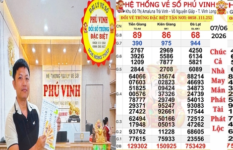 Xổ số miền Nam: Hai anh em bán tạp hóa bất ngờ thành tỉ phú