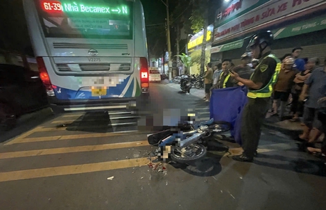 Đi thăm người thân về, người đàn ông gặp nạn tử vong ở TPHCM