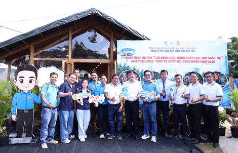 SAWACO đồng hành phong trào “Lao động giỏi, năng suất cao, thu nhập tốt”, Ngày hội Công nhân 2026