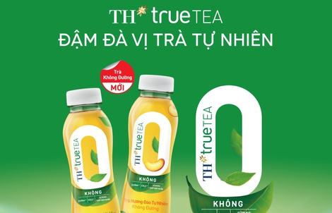 Tập đoàn TH ra mắt Trà không đường TH true TEA