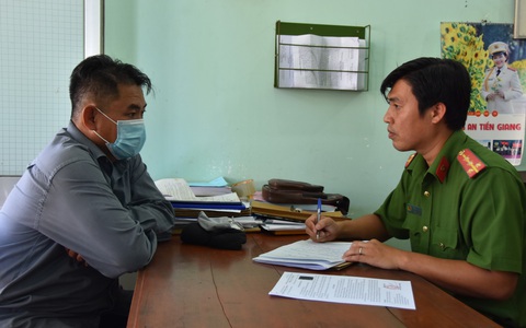 Đối tượng bị truy nã đăng trên Báo Người Lao Động đã ra đầu thú