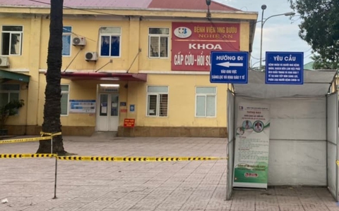 Một trường hợp F1 tử vong chưa kịp lấy mẫu, cách ly một khoa của bệnh viện
