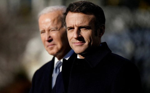 Thăm Mỹ, tổng thống Pháp bày tỏ "thông cảm” với Nga