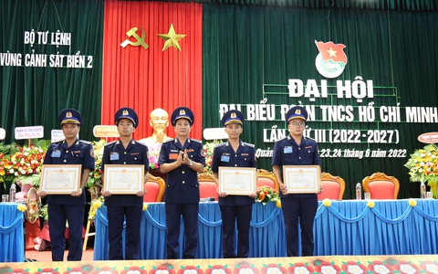 Đoàn thanh niên Bộ Tư lệnh Vùng Cảnh sát biển 2 quyết tâm thực hiện 3 khâu đột phá