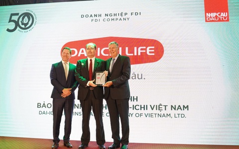 Dai-ichi Life Việt Nam vào “Top 50 Doanh nghiệp Phát triển Bền vững 2022”