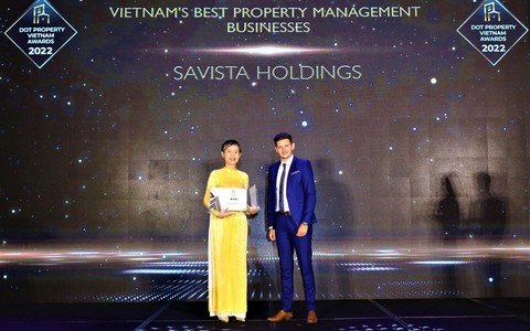SAVISTA Holdings đạt giải “Nhà quản lý bất động sản tốt nhất Việt Nam 2022”