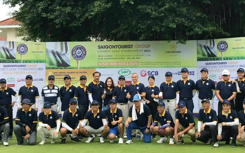 Giải Golf "Saigontourist Group vì cộng đồng" tặng 1.000 suất học bổng