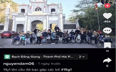 Hai nhóm thanh, thiếu niên Quảng Ninh và Hải Phòng khoảng 40 người hẹn nhau hỗn chiến