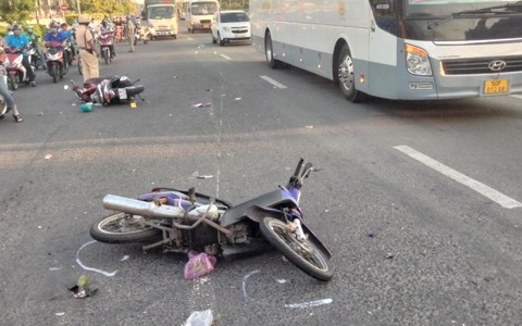 Tìm được tài xế xe khách không cứu người bị tai nạn giao thông ở Bình Tân