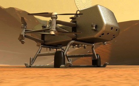 NASA tiết lộ robot “Chuồn Chuồn” chuẩn bị đi săn sinh vật ngoài Trái Đất