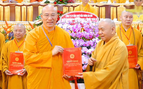 Đại đức Thích Trúc Thái Minh làm Phó trưởng ban Phật giáo Quốc tế Trung ương