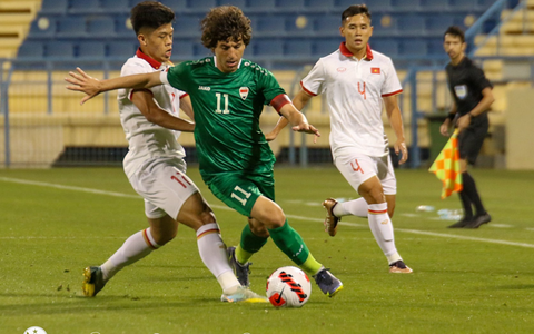 Nhận thẻ đỏ sớm, U23 Việt Nam thua đậm ở trận ra quân Doha Cup 2023