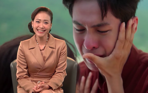 Hồng Ánh chê cảnh khóc của “con trai” Otis trong Hoa Vương