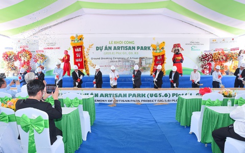 Gamuda Land Việt Nam chính thức khởi công xây dựng thương phố Artisan Park tại TPM Bình Dương