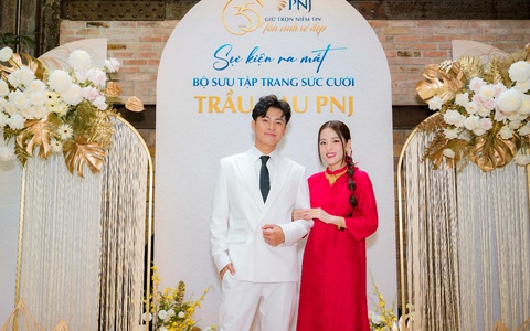 PNJ ra mắt Bộ sưu tập Trang sức cưới Trầu Cau