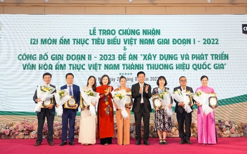 CHIN-SU đồng hành cùng Hiệp hội văn hóa ẩm thực Việt Nam vinh danh 121 món ăn tiêu biểu năm 2022