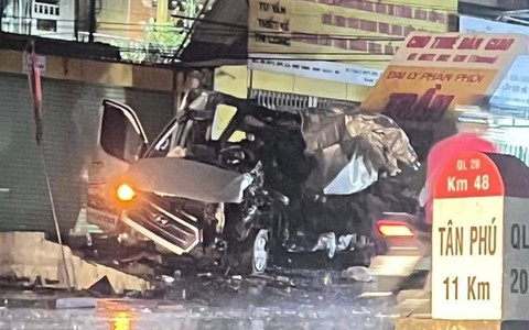 Vụ tai nạn kinh hoàng ở Đồng Nai làm 9 người thương vong: Tài xế xe khách Thành Bưởi "vượt ẩu"