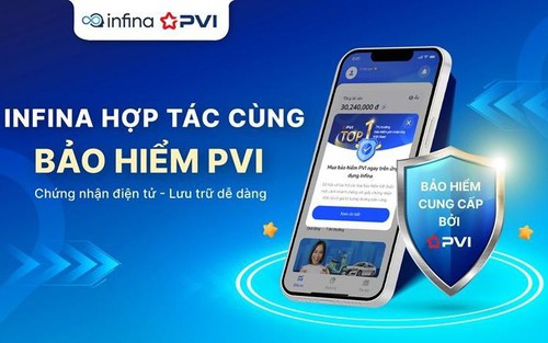 Infina và PVI Digital hợp tác phân phối bảo hiểm trực tuyến