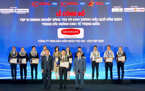 Dai-ichi Life Việt Nam đạt gần 9.200 tỉ đồng tổng doanh thu phí bảo hiểm