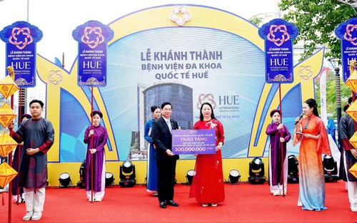 Khánh thành Bệnh viện Đa khoa Quốc tế Huế