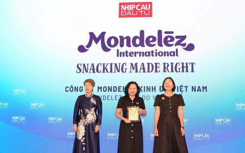 Mondelez Kinh Đô tiếp tục vào Top 50 Doanh nghiệp phát triển bền vững