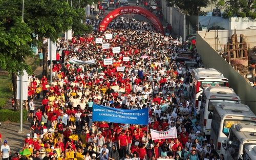Hành trình “Bước chân chia sẻ” lan tỏa tinh thần chung tay vì cộng đồng