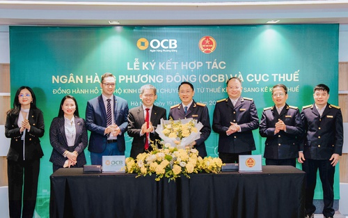 OCB hợp tác cùng Cục thuế hỗ trợ hộ kinh doanh chuyển đổi từ thuế khoán sang kê khai thuế