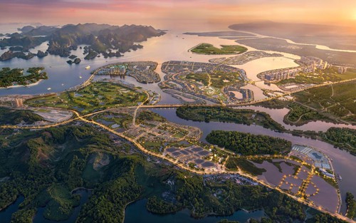 Hé lộ concept công viên giải trí VinWonders lớn nhất miền Bắc tại Vinhomes Global Gate Hạ Long