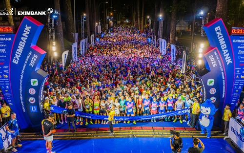 Giải chạy đêm TP HCM lần 5 trở lại, dự kiến hút 6.000 vận động viên