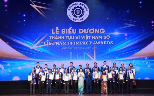 Yến sào Khánh Hòa Sanest Sanvinest ghi dấu ấn tại I4 Impact Awards 2026