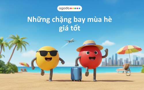 Agoda công bố 2 chặng bay có giá vé tốt nhất trong mùa du lịch hè 2026